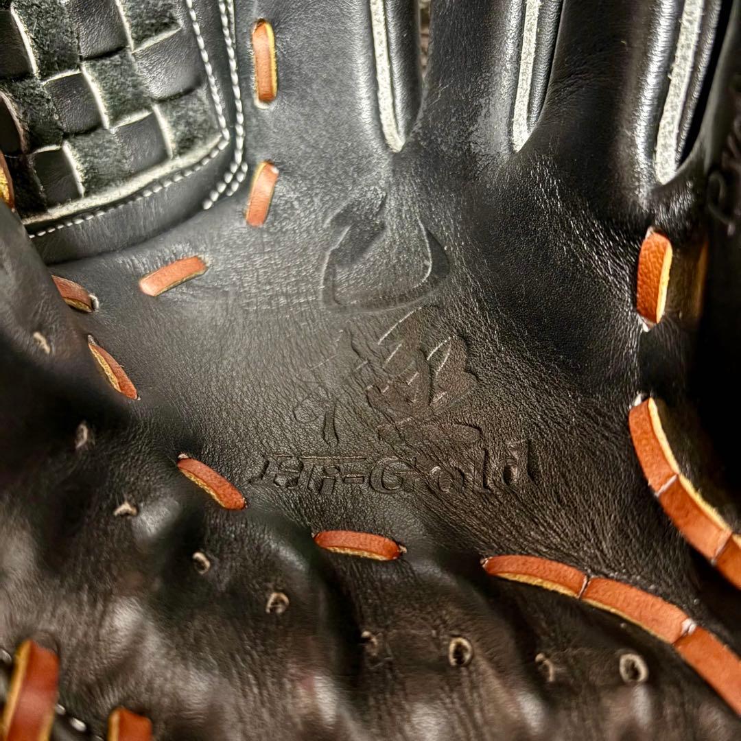 ハイゴールド 己極 軟式用 内野手用 グローブ HI-GOLD バスケットウェブ
