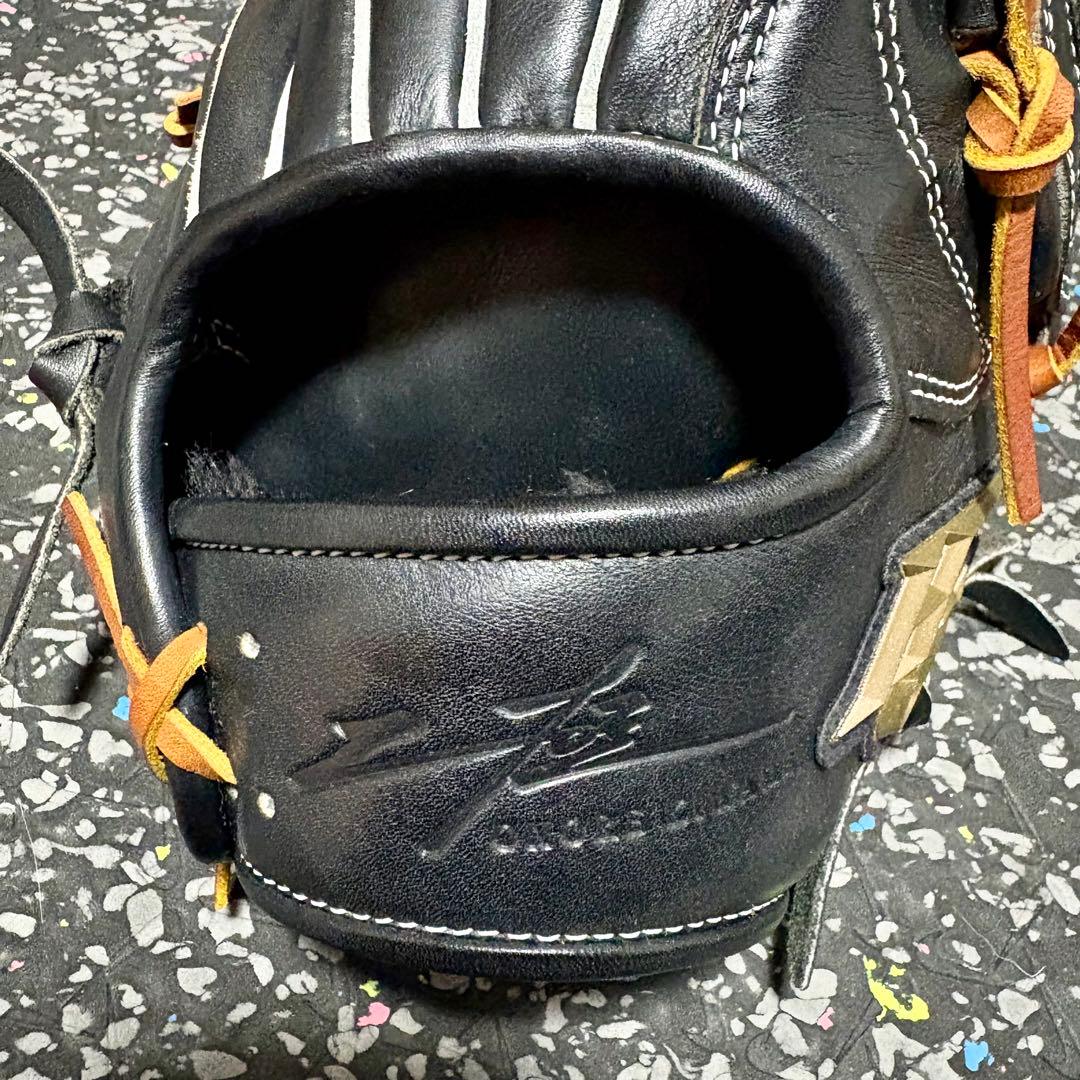 ハイゴールド 己極 軟式用 内野手用 グローブ HI-GOLD バスケットウェブ