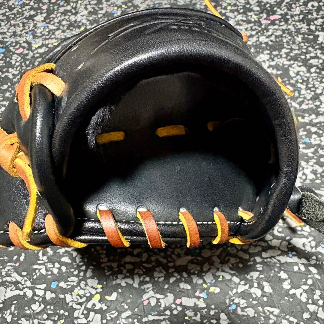 ハイゴールド 己極 軟式用 内野手用 グローブ HI-GOLD バスケットウェブ