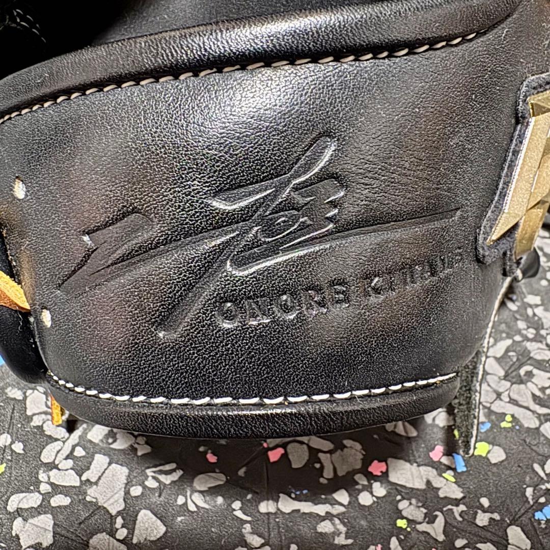 ハイゴールド 己極 軟式用 内野手用 グローブ HI-GOLD バスケットウェブ