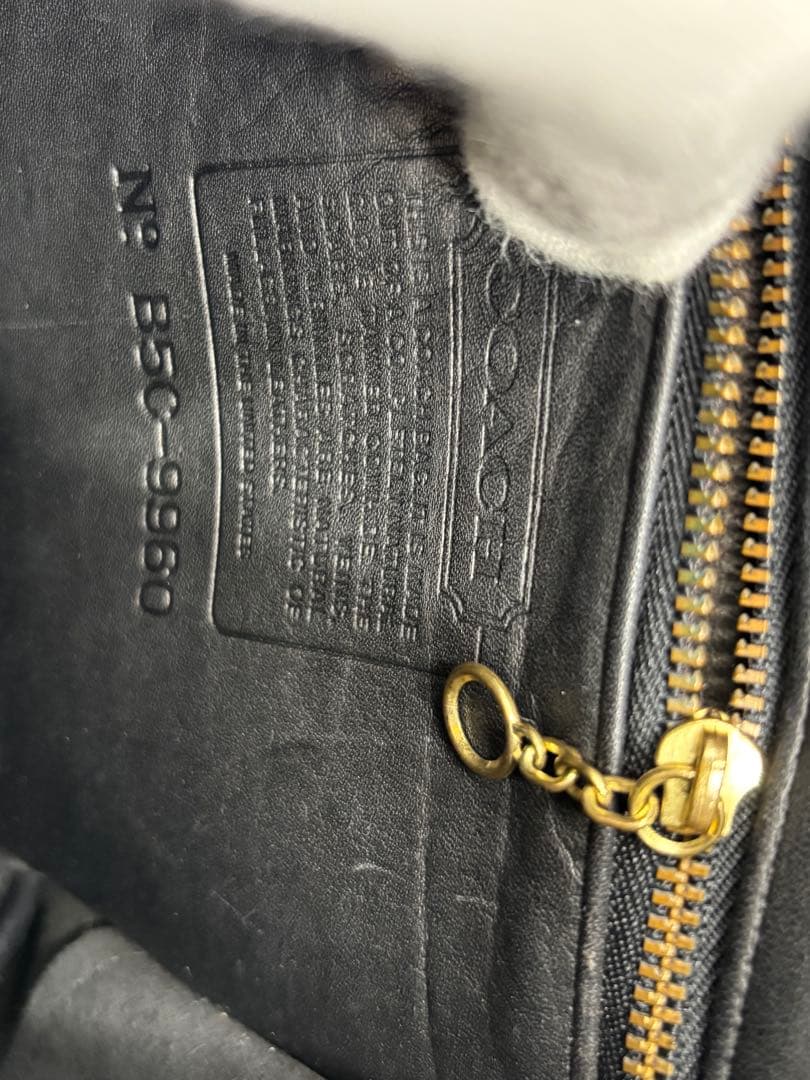 COACH コーチ オールドコーチ リュック レザー ブラック YL6-05