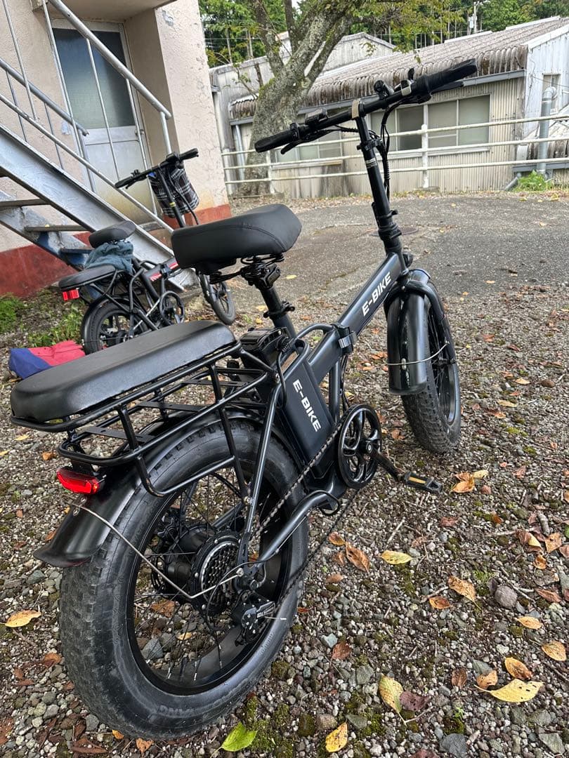 E-Bike 電動アシスト自転車折りたたみ(ジャンク品)