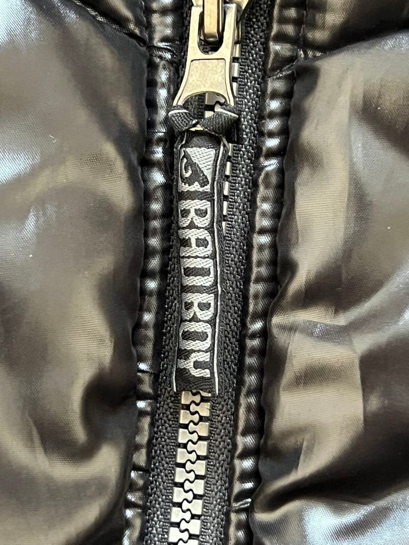 ジャケット・アウター y2k BADBOY fur down jacket 4L black