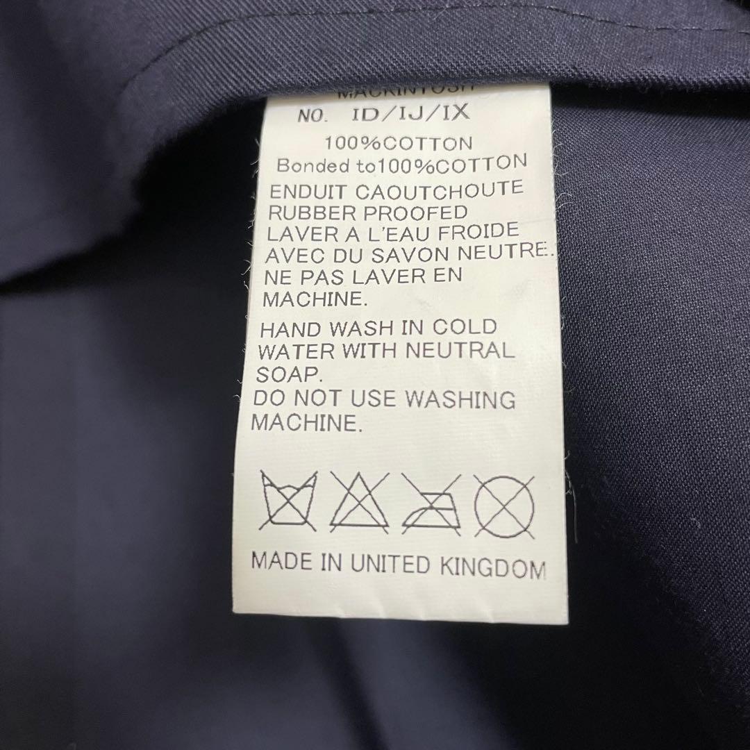 美品✨希少42サイズ マッキントッシュ ダンケルド ゴム引き ステンカラーコート