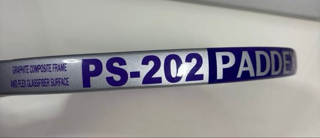 パドルテニス❤︎ラケット❤︎PADDEX❤︎PS-202❤︎協会公認品❤︎紫❤︎収納ケース付