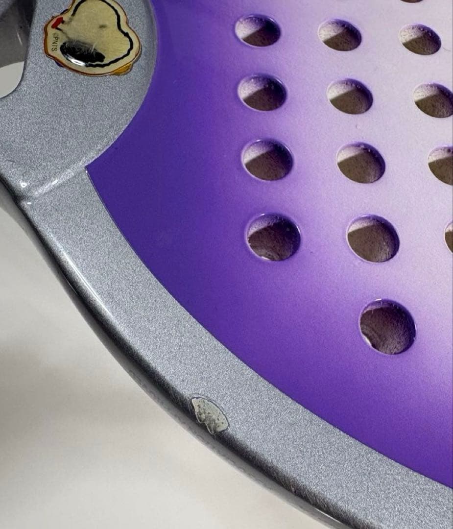 パドルテニス❤︎ラケット❤︎PADDEX❤︎PS-202❤︎協会公認品❤︎紫❤︎収納ケース付