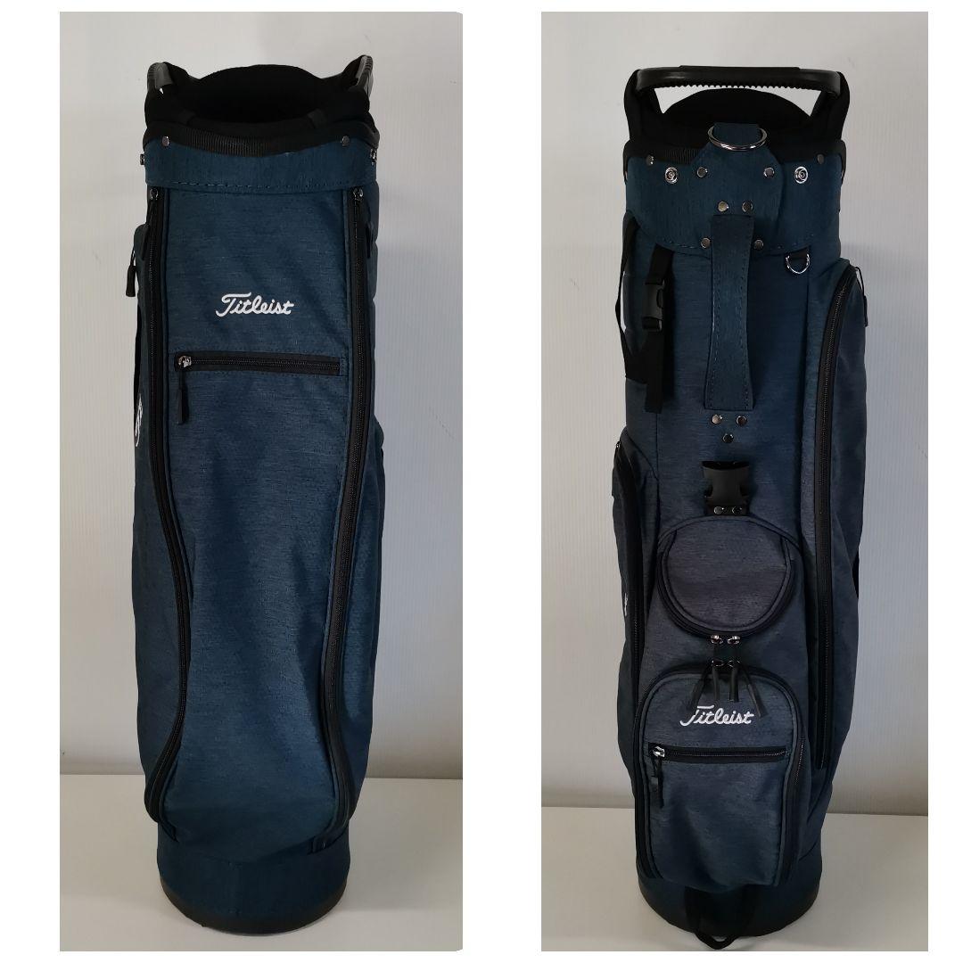 【軽量】Titleist タイトリスト キャディバッグ ゴルフバッグ ネイビー