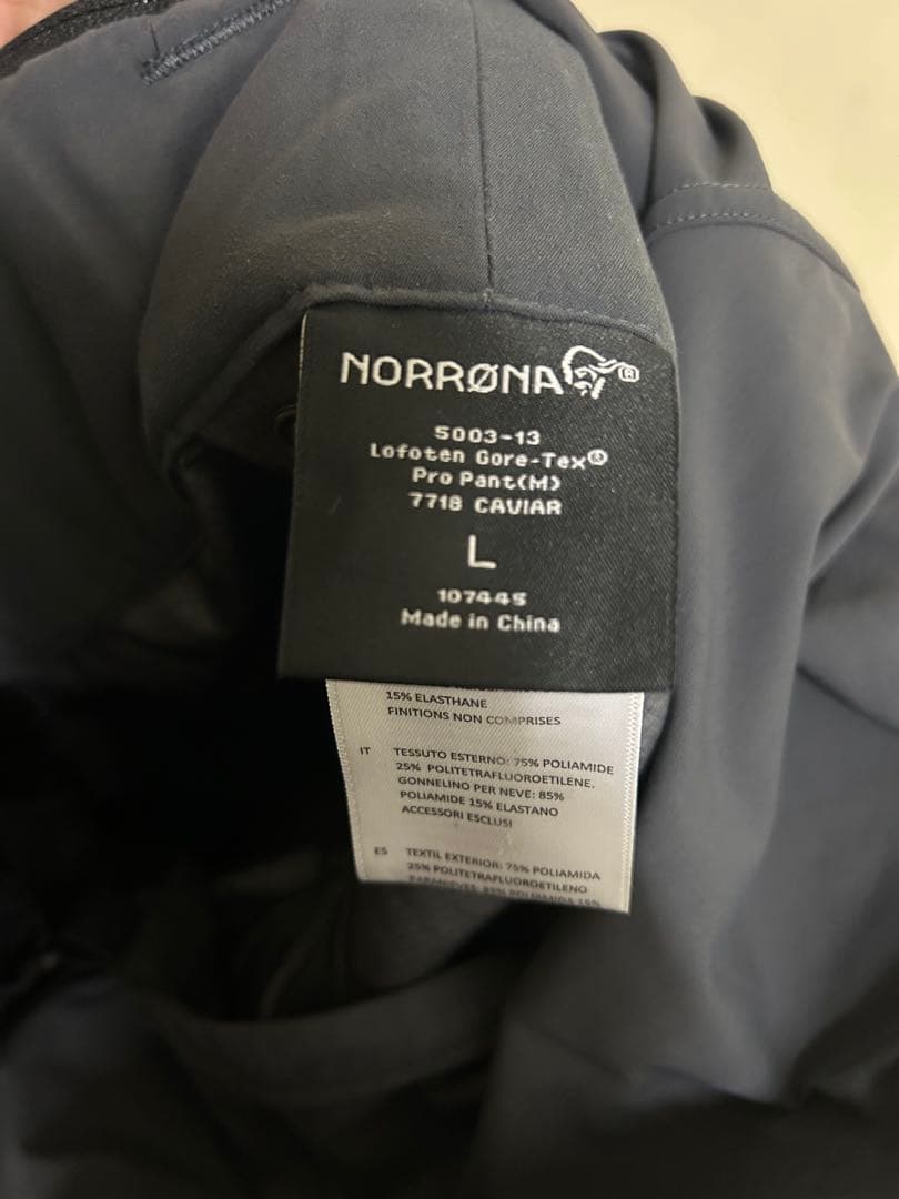 スキー norrona lofoten goretexpro m'sL