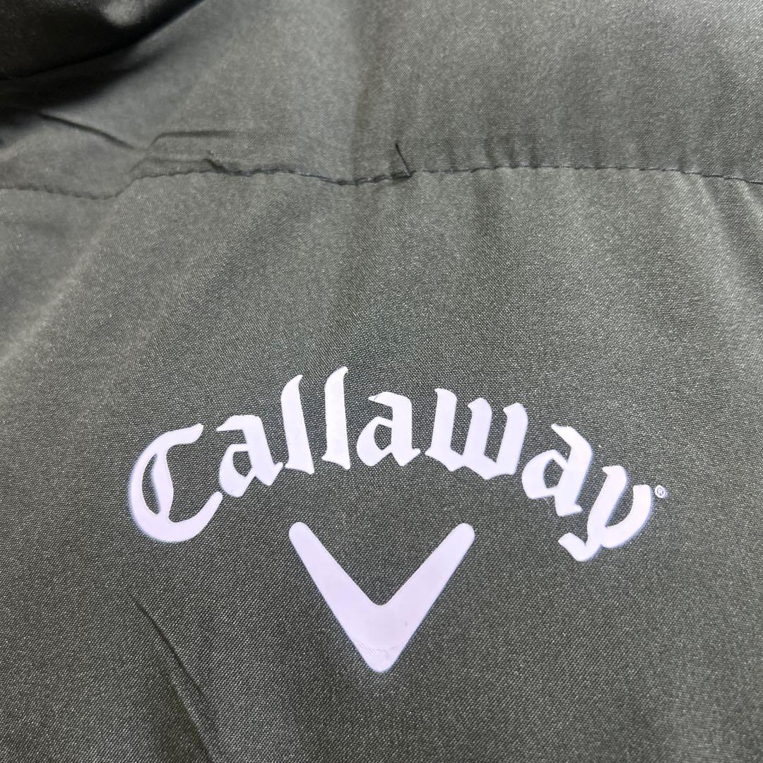 ショップ Callaway オリーブグリーンダウンジャケット 値下げ❗️