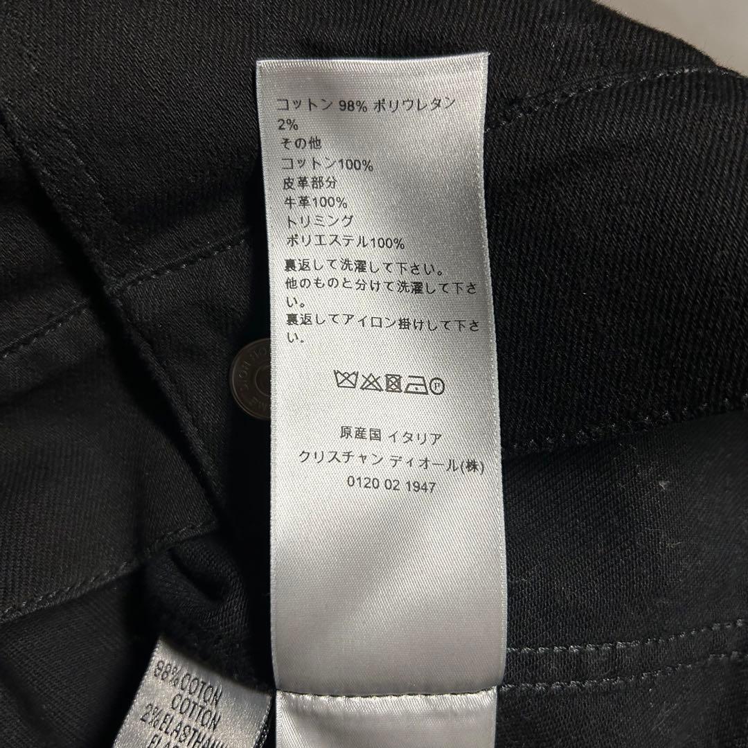 18ss Dior Homme denim jacket rose ワッペン