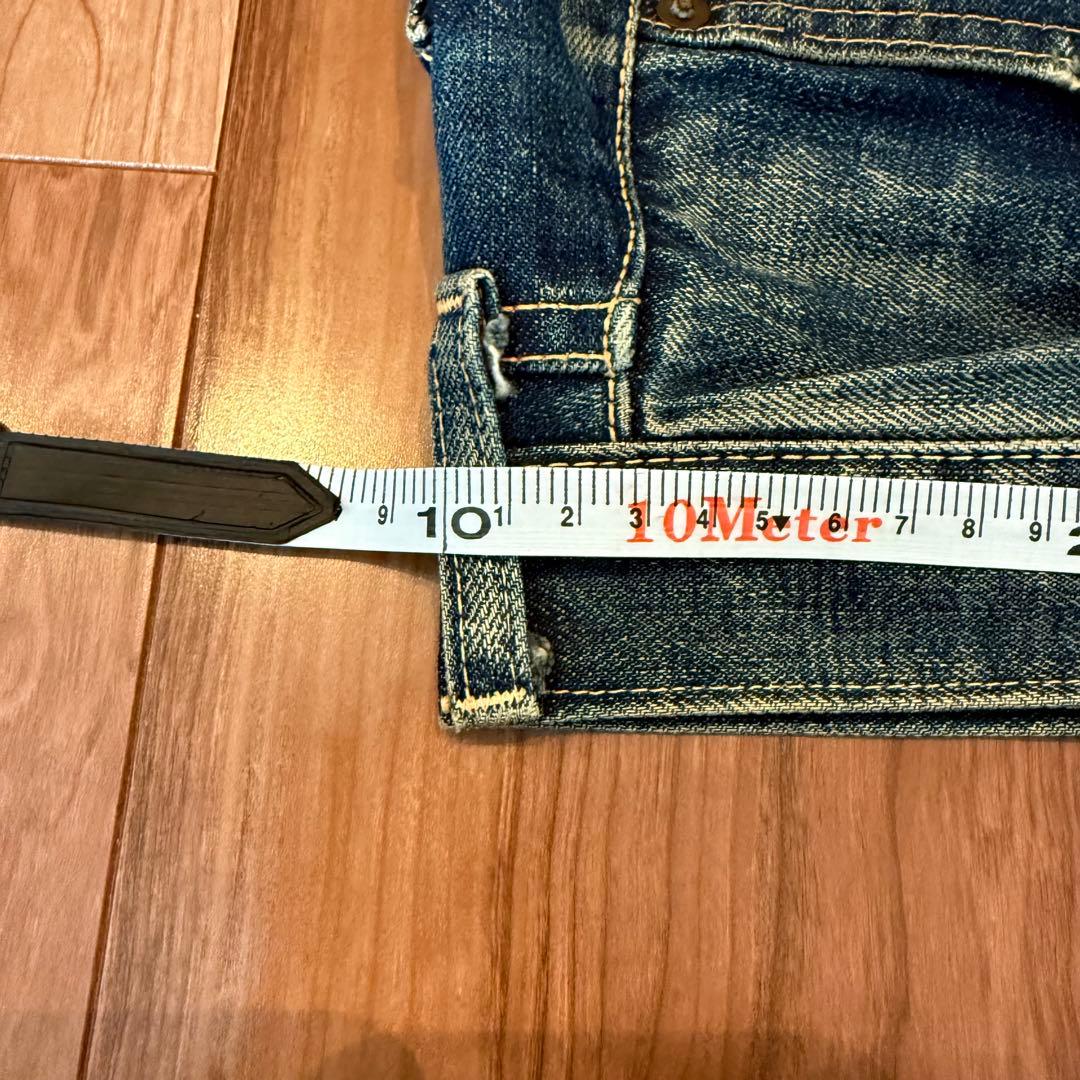 【真紺】LEVI‘S 501XX LVC1937 W35鬼ヒゲ ハチノス