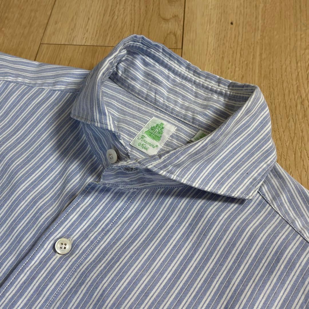 フィナモレ ストライプシャツ／FINAMORE - メルカリ