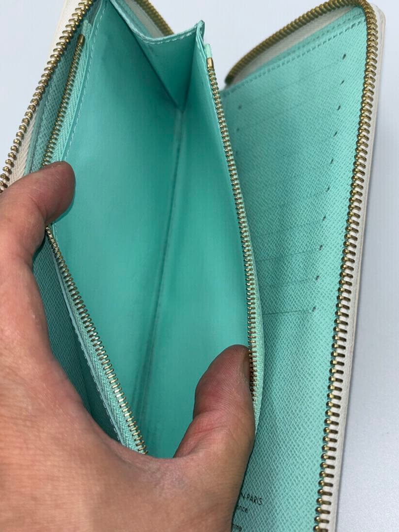 LOUISVUITTON ルイヴィトン ダミエヘリテージジッ ピーウォレット