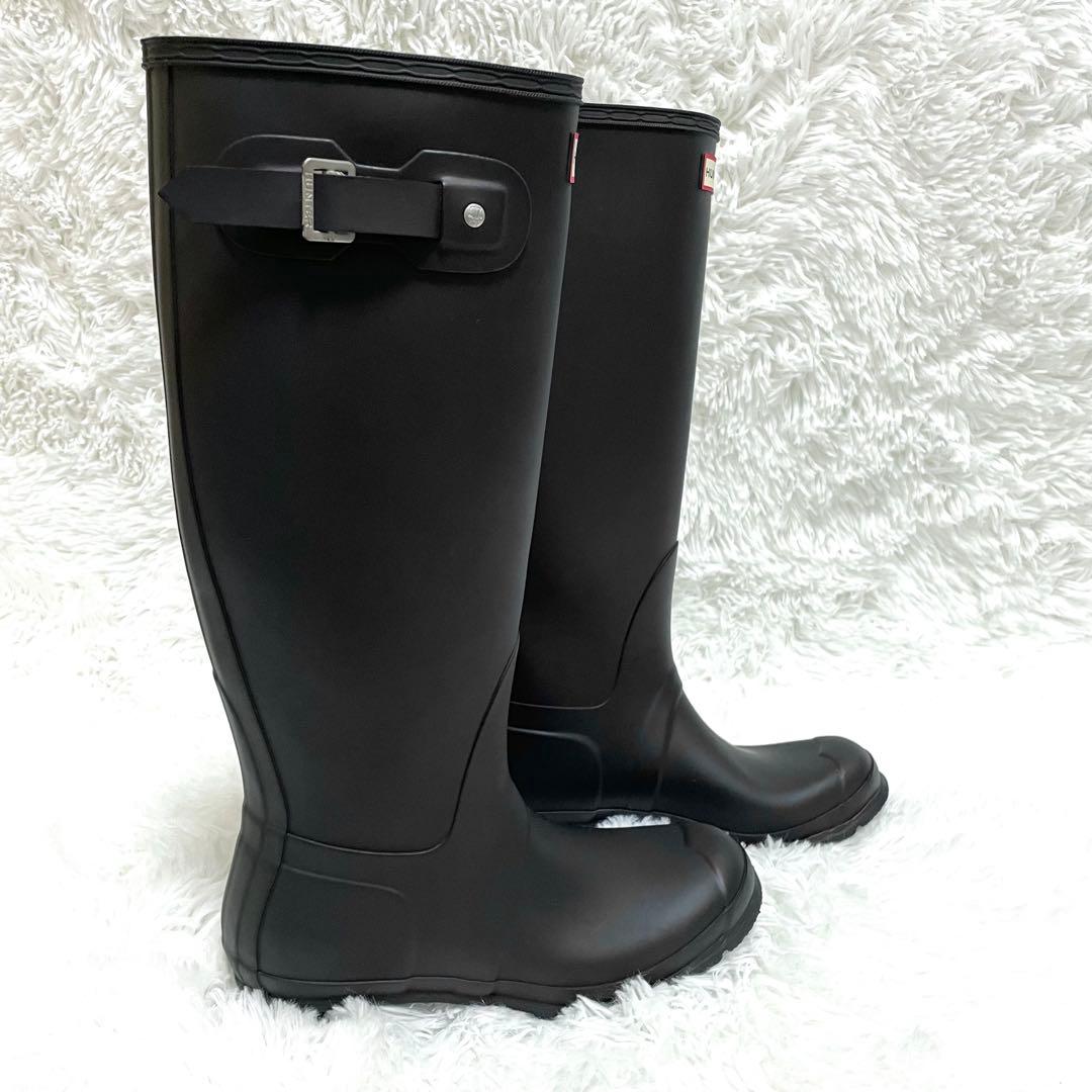 HUNTER ハンター レインブーツ ロングUK6 25cm