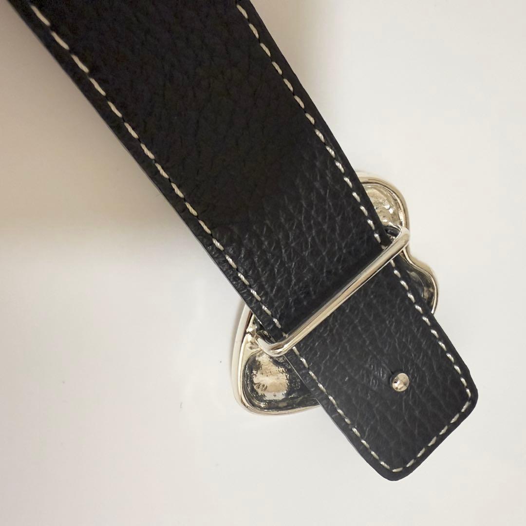 アバケーション EART30 BUCKLE ネイビー　ハート　ベルト　別注