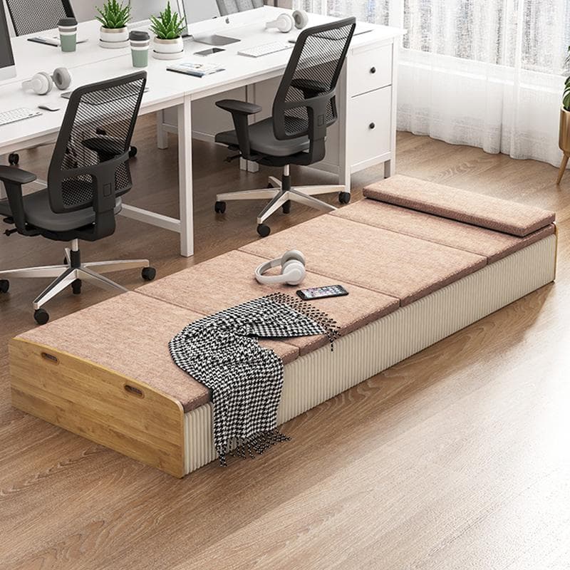 ペーパー折りたたみベッド幅120㎝高さ16㎝組立不要マットレス付き 軽量 通気性