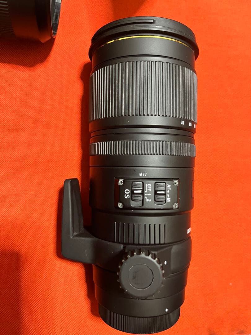 レンズ(ズーム) SIGMA 70-200mm F2.8 APO EX DG OS