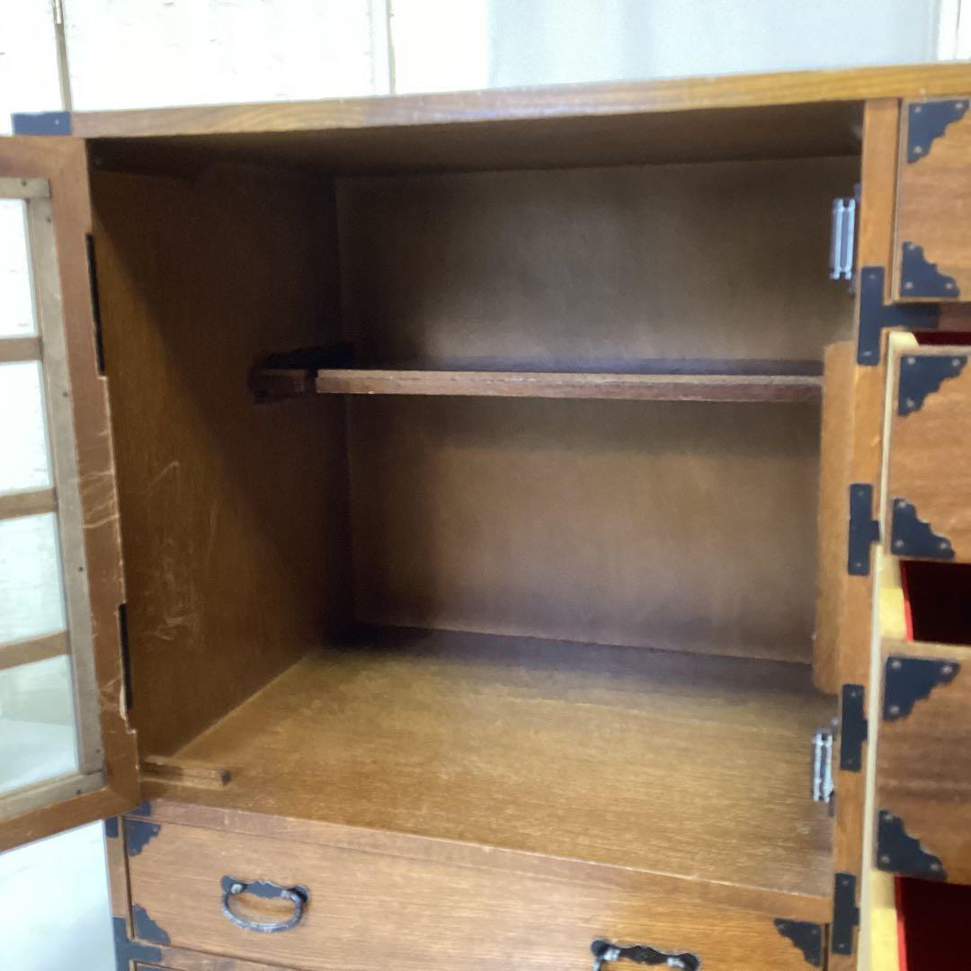 時代箪笥　民藝箪笥　和箪笥　古家具　小箪笥　小棚　小引き出し　木製　箪笥　U58
