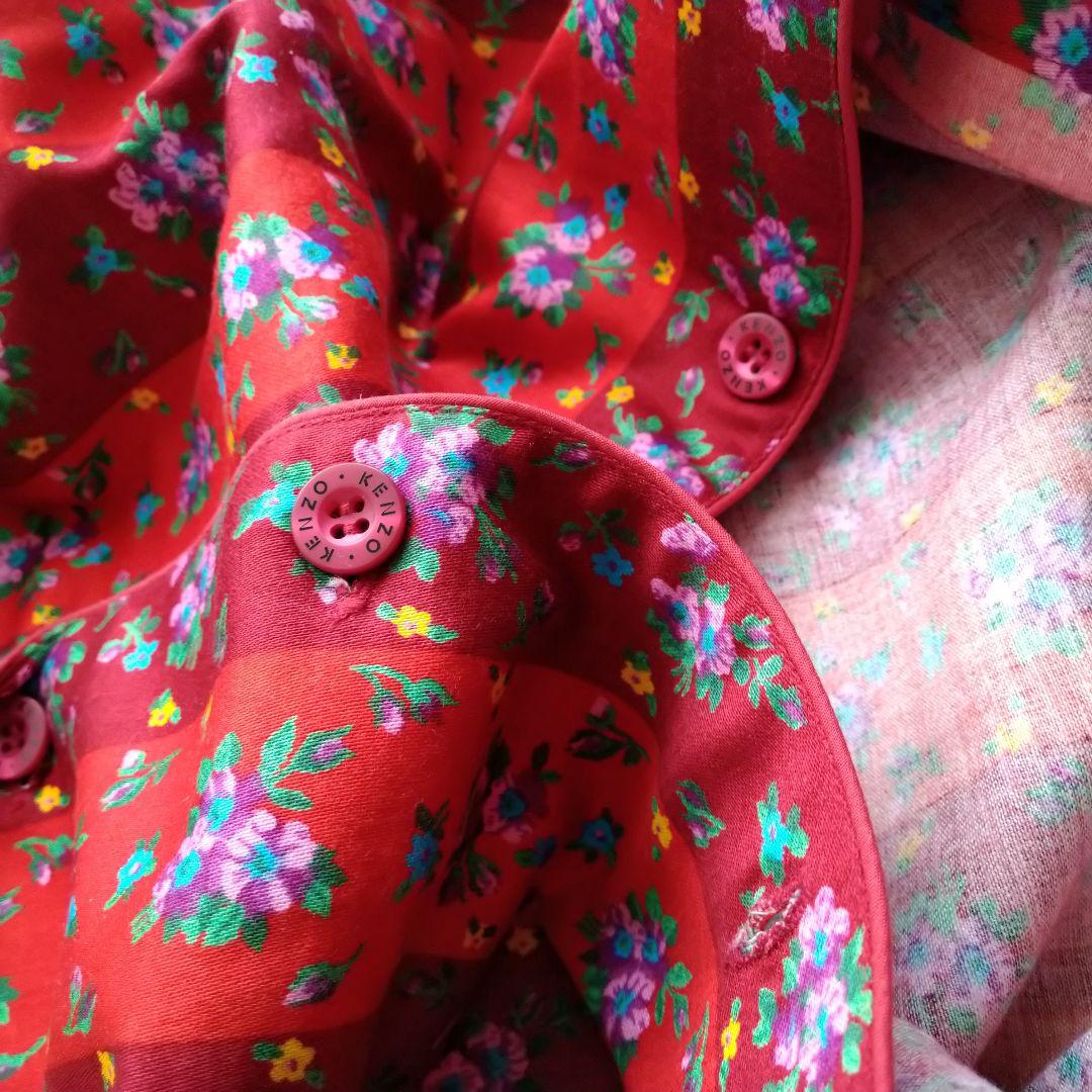 【新品】ケンゾー kenzo パジャマ ルームウエア 花柄 総柄 M