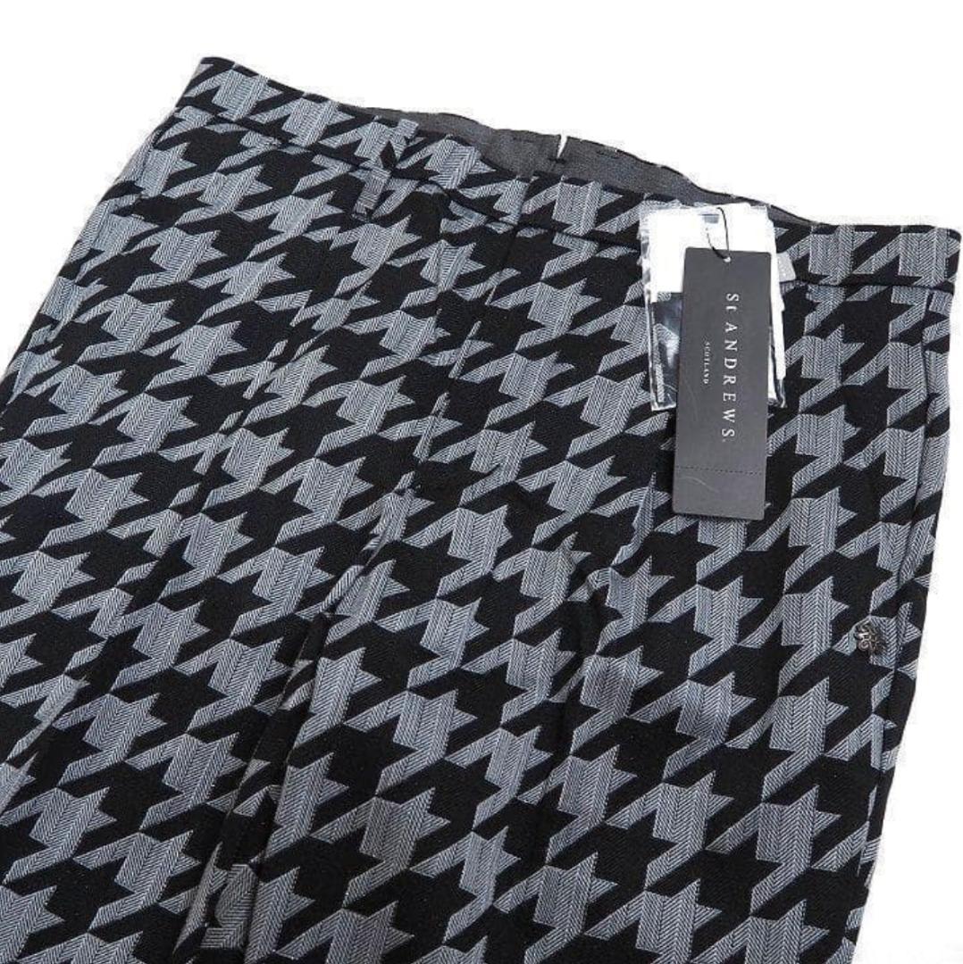 ST ANDREWS ハウンドトゥースパンツ 新品
