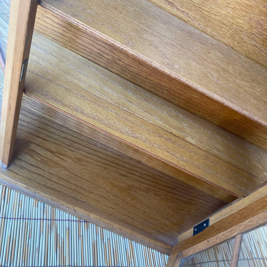 ヴィンテージ 壁掛け ウォールキャビネット ガラスケース