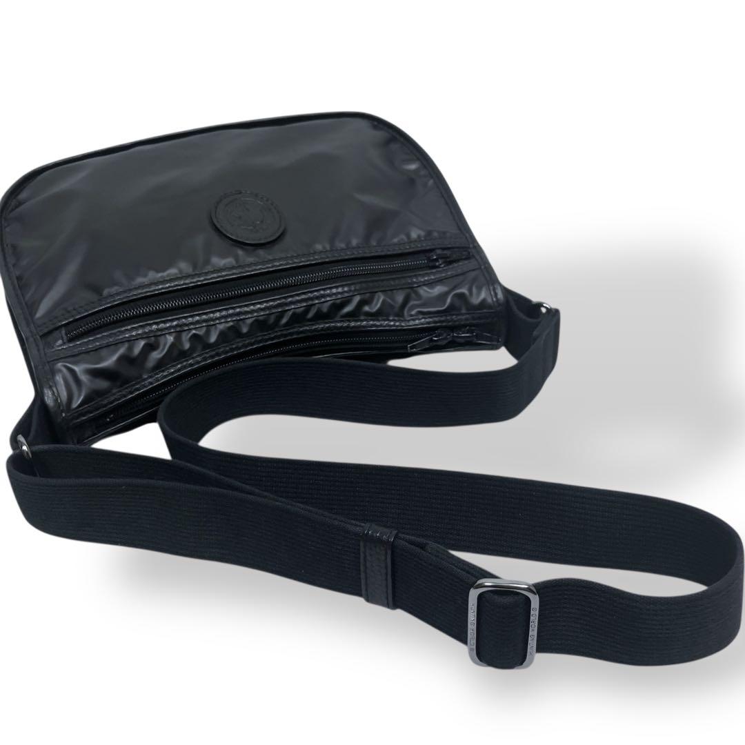 【極美品】HUNTING WORLD ショルダーバッグ　バチュークロス ブラック