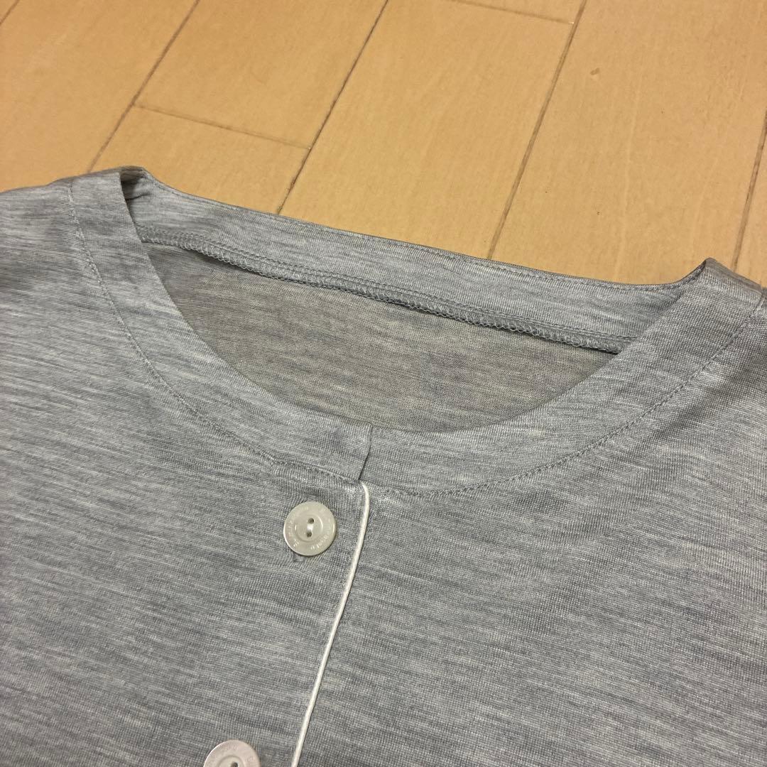 新品！ワコール 睡眠科学 シルクパジャマ☆Ｌサイズ　レディース　グレー