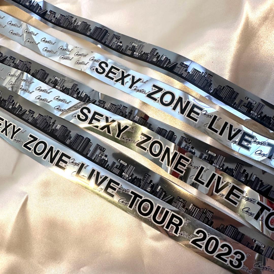 SexyZone ライブツアー2023 ChapterII 銀テープフル3本 - メルカリ
