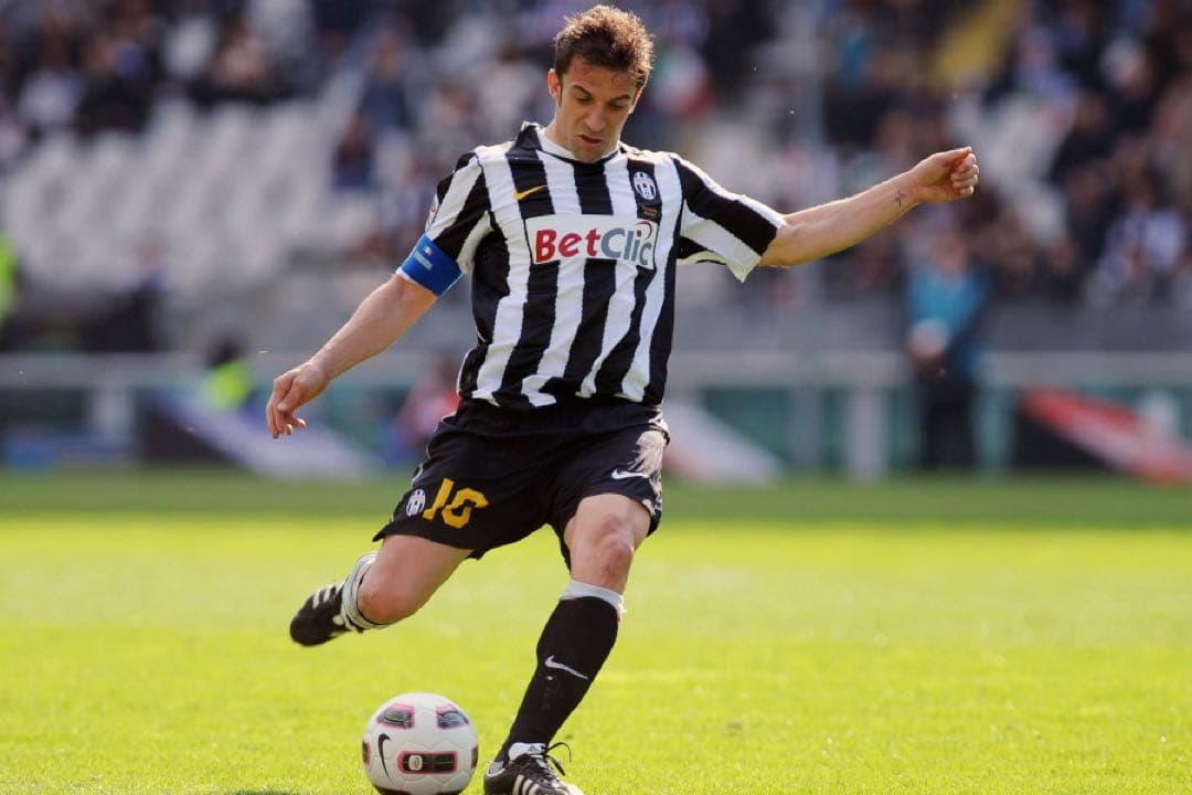 サッカー　ユベントス10/11 デルピエロ #10　ユニフォーム　長袖