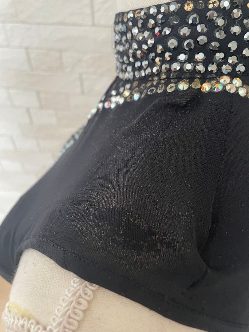 社交ダンス ⭐️ラテンドレス 黒