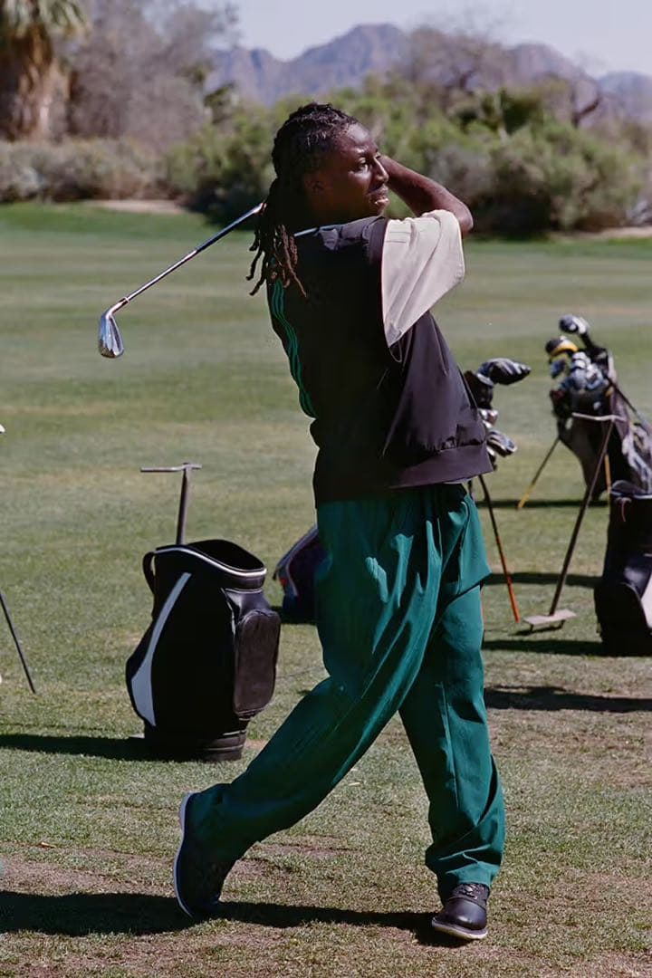 アディダス ゴルフ ローリング リンクス XL ベスト 黒 撥水 ウェア