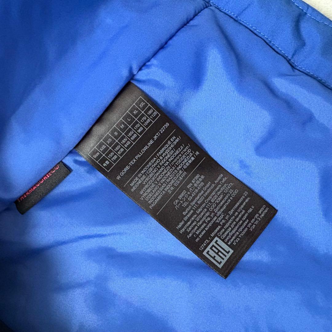 BURTON バートン スノボジャケット　青　ブルー　ゴアテックス