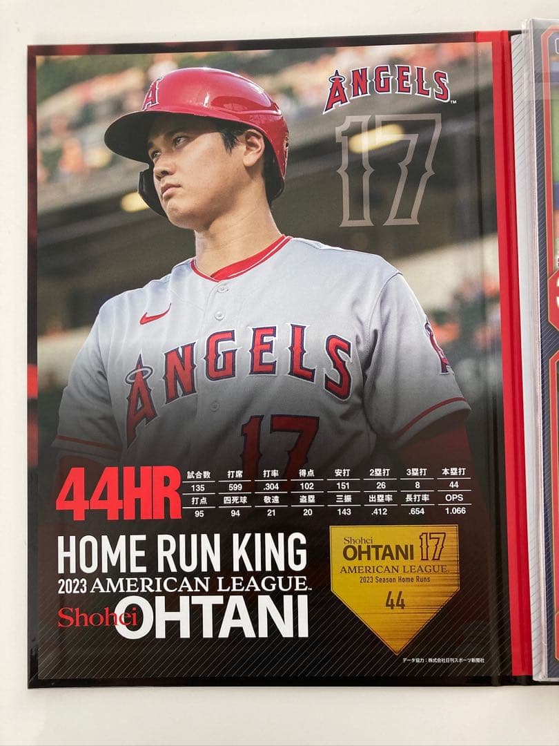 MLB公式　大谷翔平ポストカード44枚&プレミアム箔押しホルダー　切手は含まない