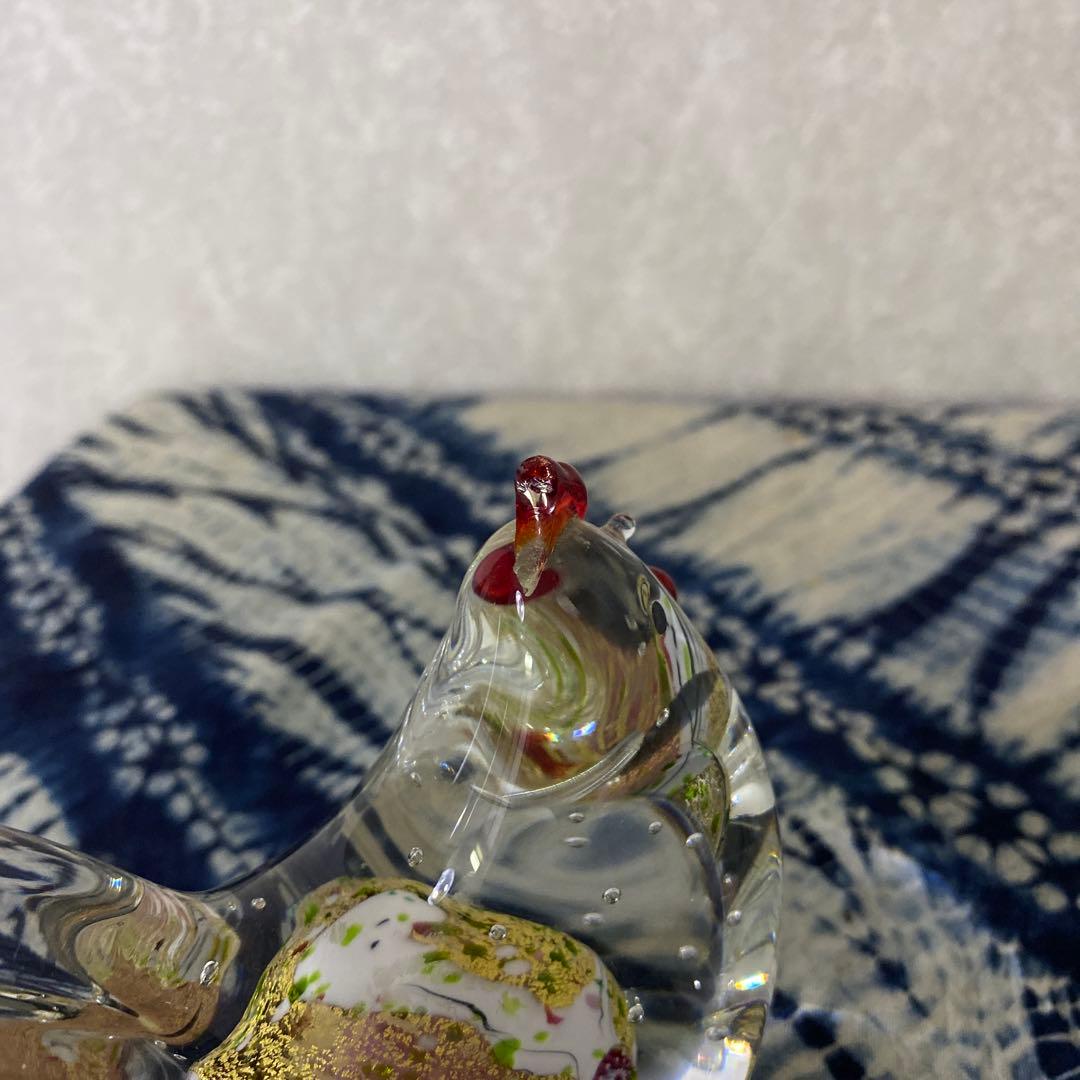 黒木国昭　硝子　鶏　欠け有り