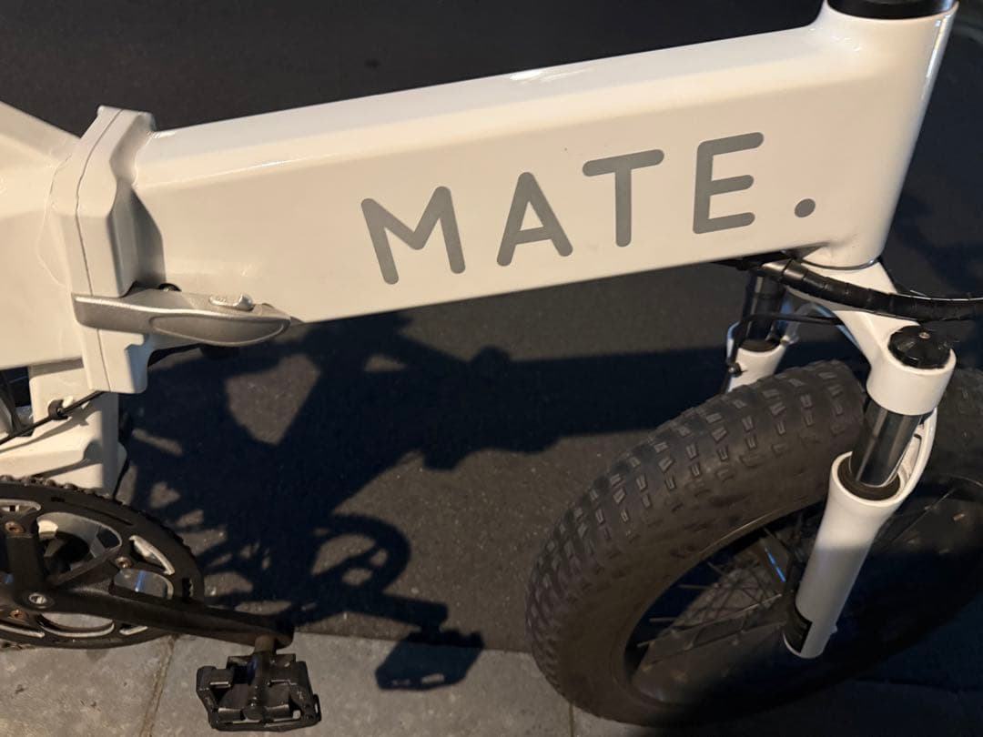 MATE BIKE MATE X 250 Eバイク　メイトバイク　ホワイトカラー