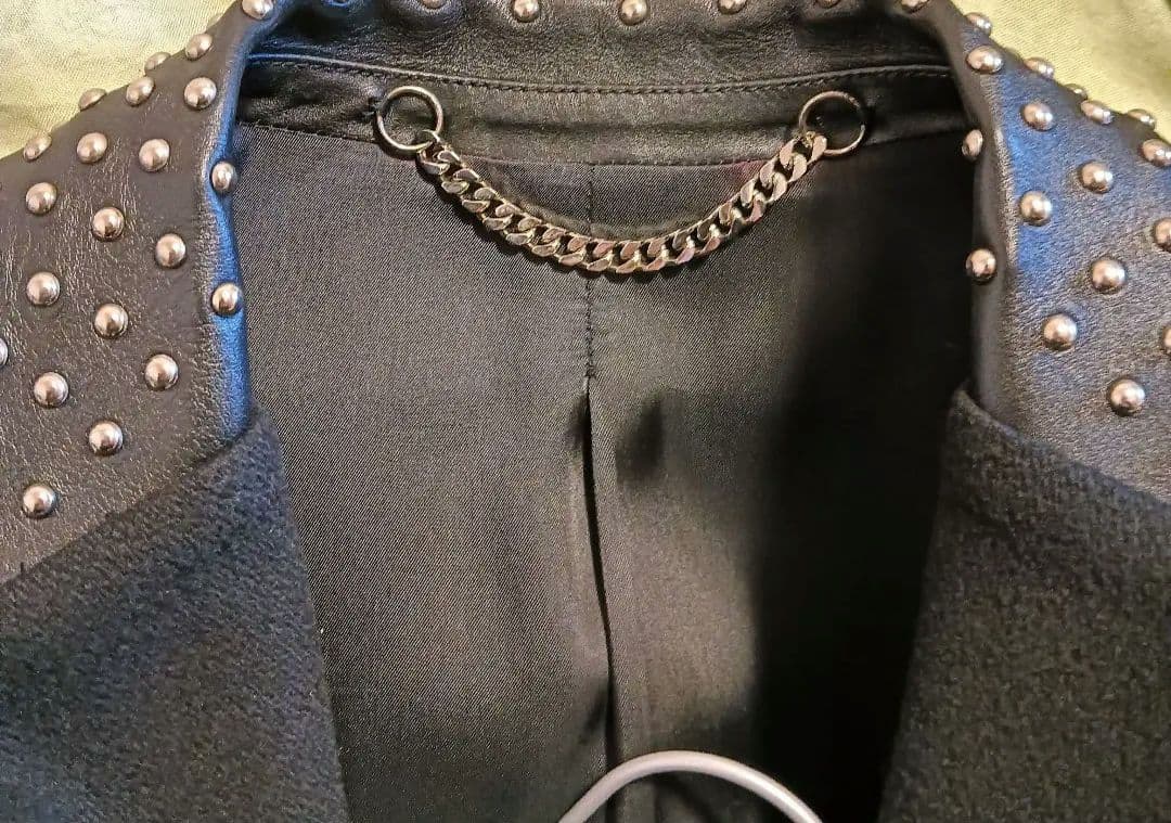 ジバンシー GIVENCHY スタッズ チェスターコート　ロングコート