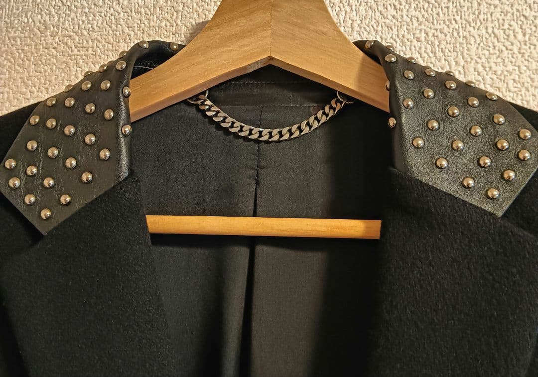 ジバンシー GIVENCHY スタッズ チェスターコート　ロングコート