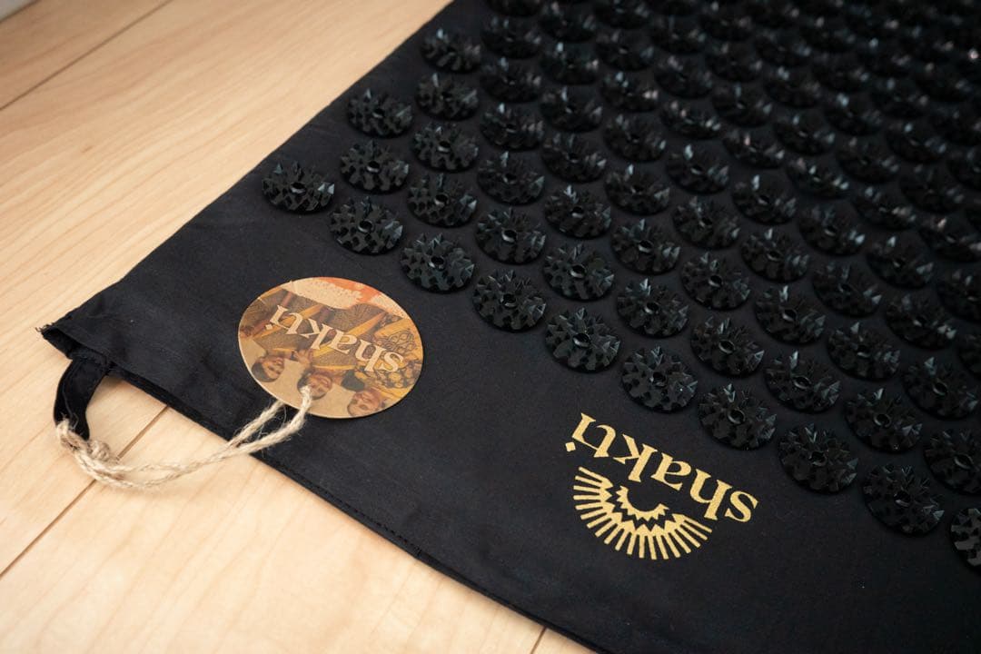 SHAKTI シャクティマット 枕セット Shakti Black レベル2