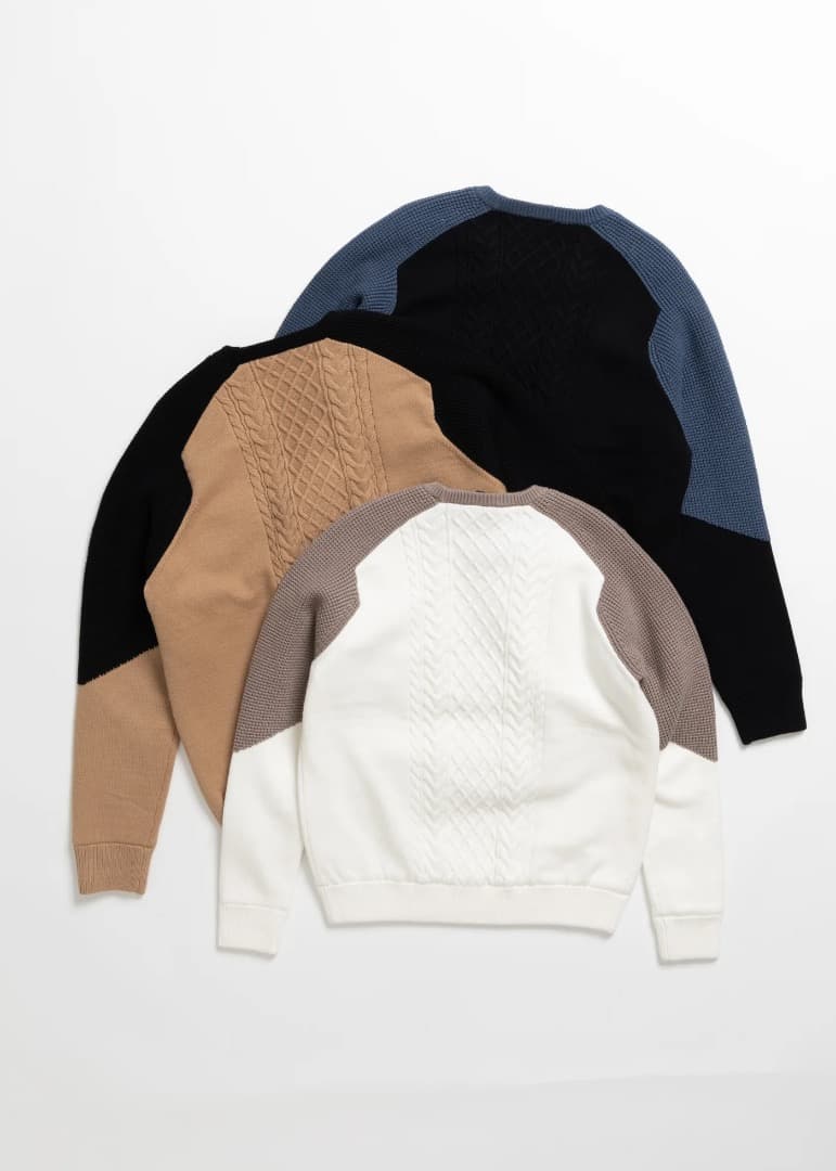 HERG1 【NEW】ワッフルウィンドプルーフセーター・ウィメンズ 新品