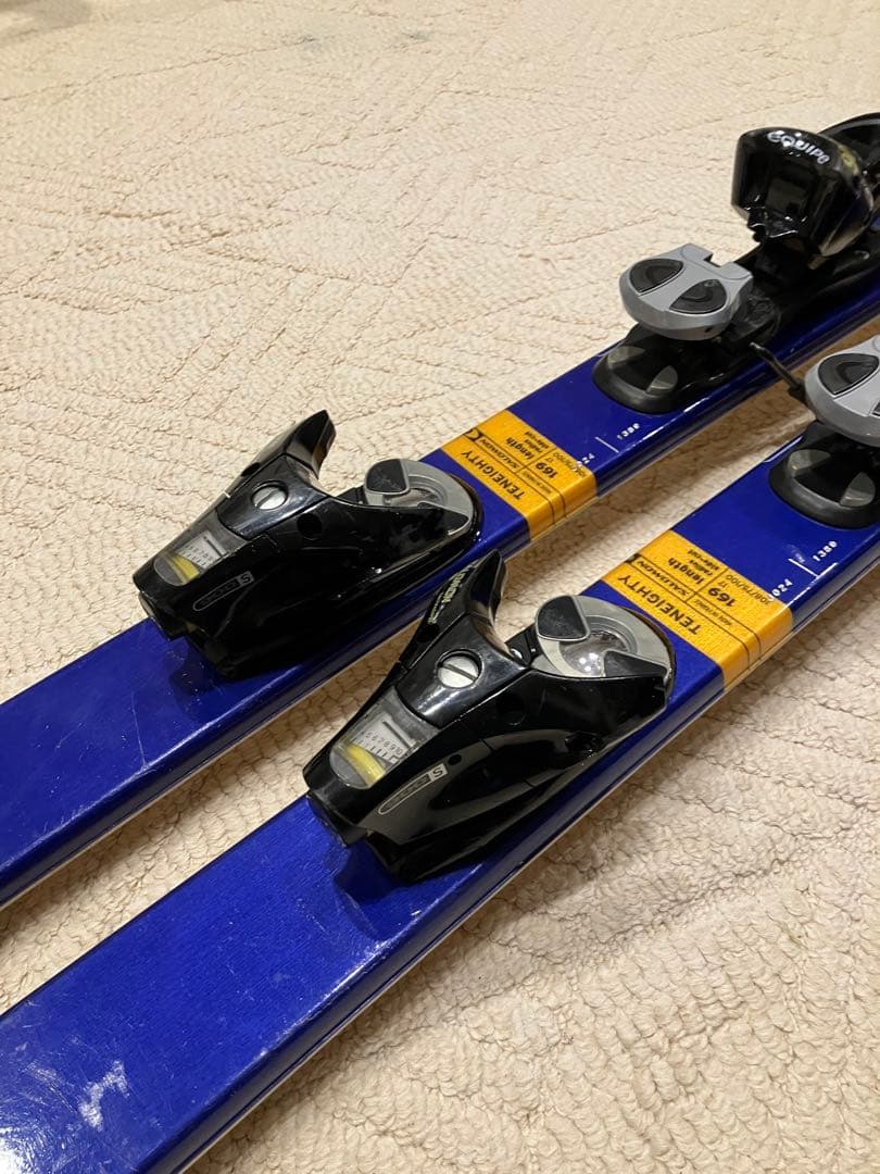 名機　Salomon 1080 TENEIGHTY 169 cm 青テン
