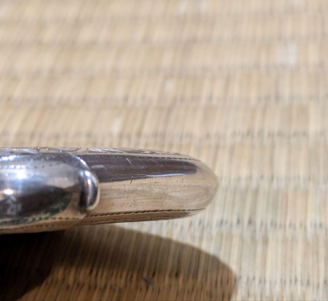 銀製アンティークケース Watson & Burns刻印入り