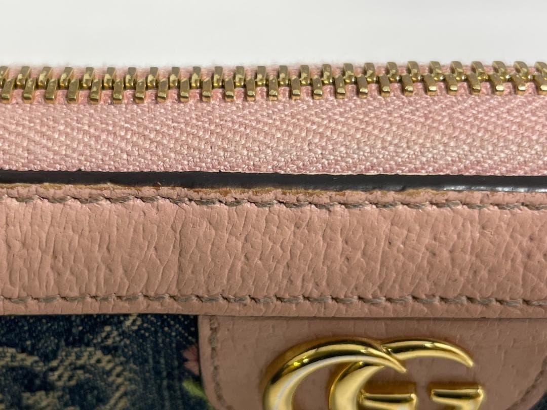 しずゆづ（システムエラーの為）Gucci デニム マーモント 財布 限定品