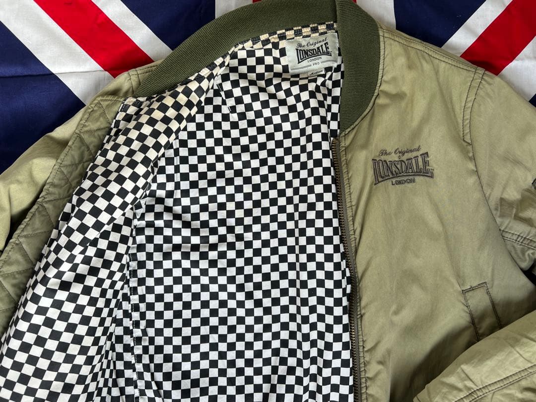 LONSDALE ロンズデール MA-1 PUNK SKINSレア ミリタリー