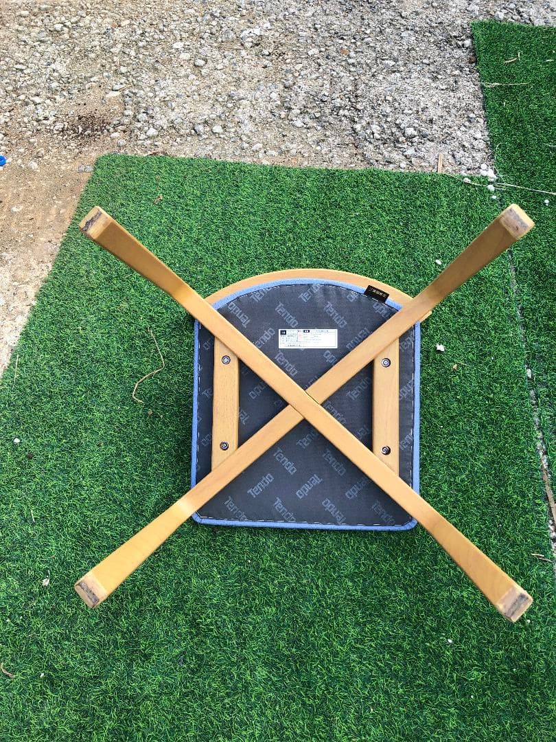 ●天童木工 椅子 イス 3脚 セット T-5348WB-ST型 天然木製フレーム