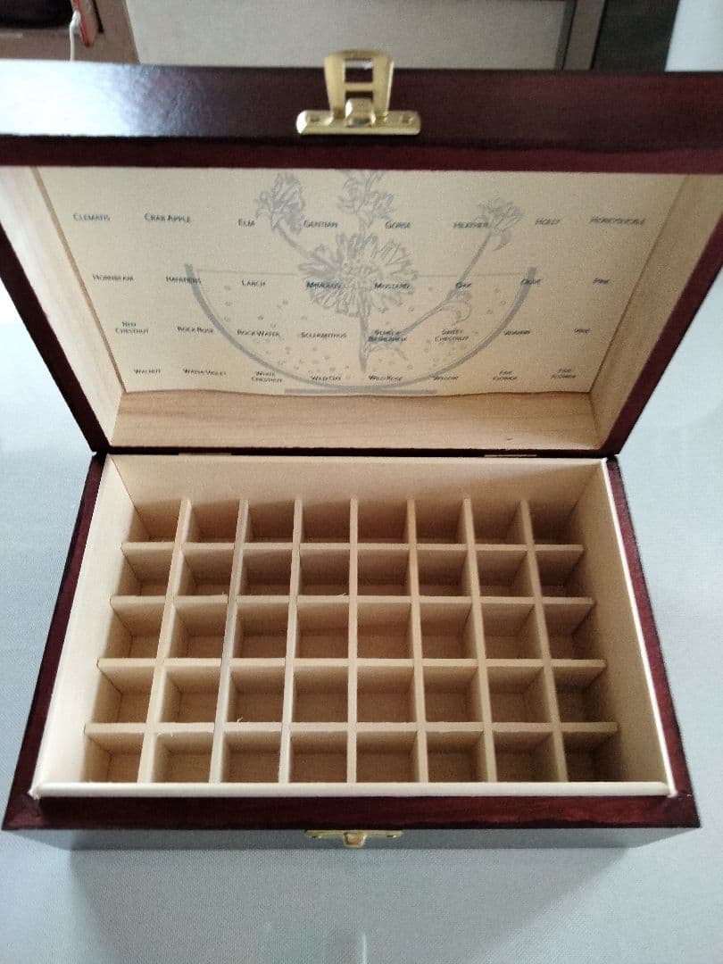 makoooフラワーエッセンス40本フルセット専用木箱ヒーリングハーブス社