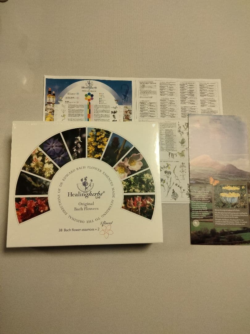 makoooフラワーエッセンス40本フルセット専用木箱ヒーリングハーブス社