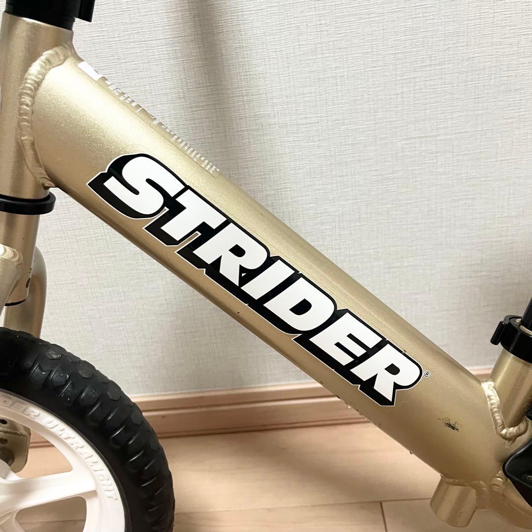 STRIDER 12 PRO バランスバイク ゴールド