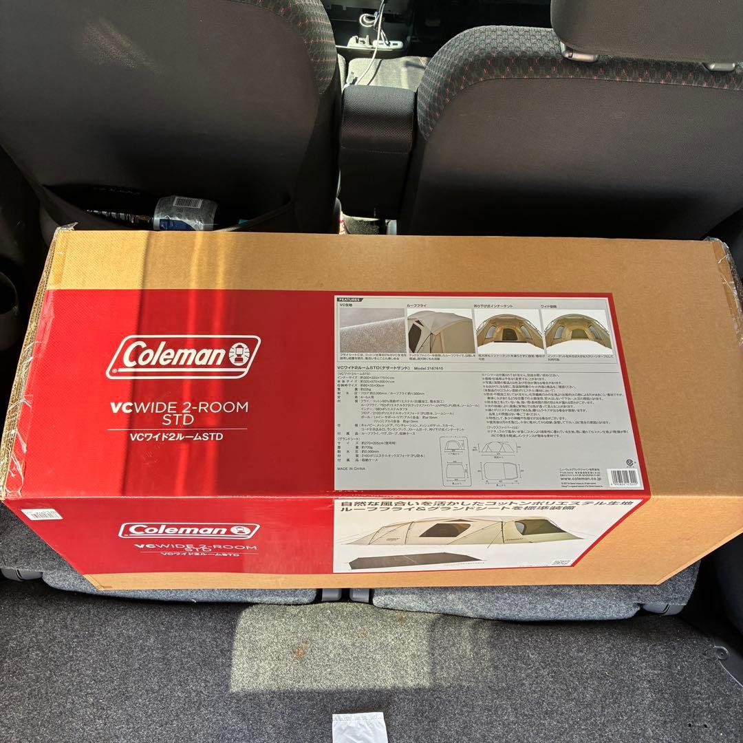 【新品】Coleman VCワイド2ルームSTD キャンプ スクリーンテント