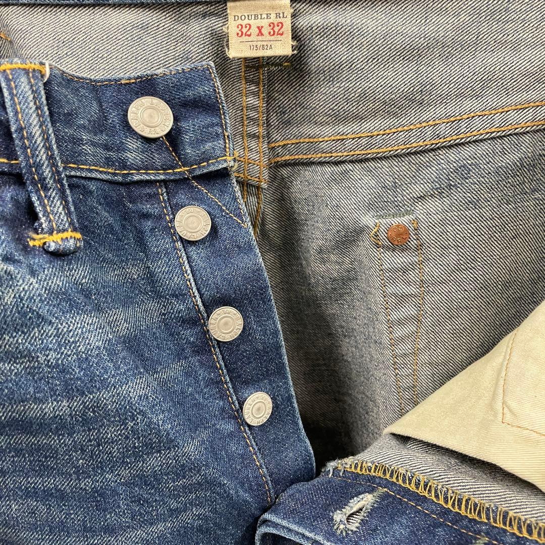 【N28】POLO Ralph Lauren RRL デニム ダブルアールエル