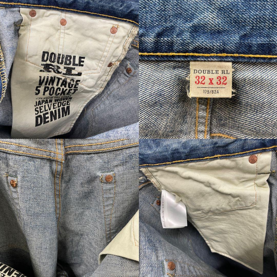 【N28】POLO Ralph Lauren RRL デニム ダブルアールエル